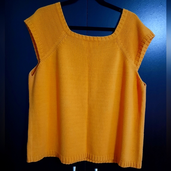 Jones New York Cotton Blend Knit Plus Size Tank - Picture 2 of 8